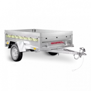 Remorque Freinée R261F113NUE – PTAC 1300kg (253×129) – SOREL