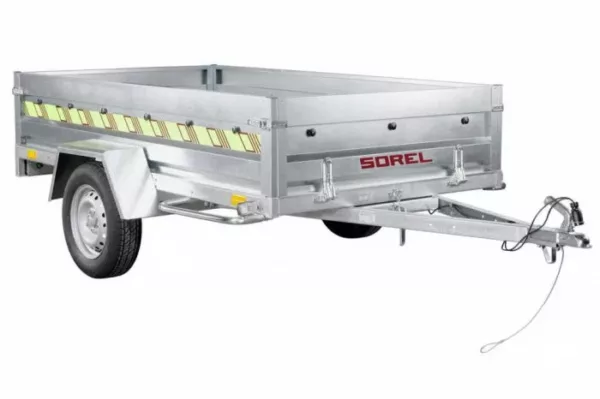 Remorque Rustique R250 NUE – PTAC 500 kg (236 x 129) – SOREL